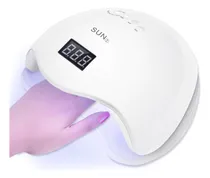 Comprar Lampara 48w Para Secado De Uñas Gel De Construccion Polygel Color Blanco