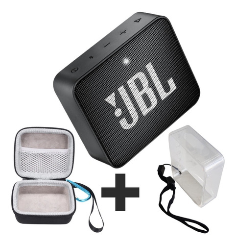 Caixa De Som Jbl Go 2 Portátil Bluetooth Go2 + Case + Capa