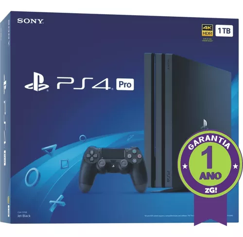 Ps4 Pro Branco 1tb Com Jogo Completo Garantia Nf-e