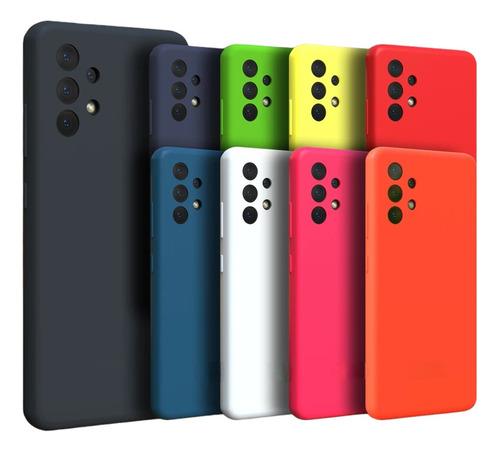 Capa Capinha Compatível Com Galaxy A33 5g Silicone Aveludado