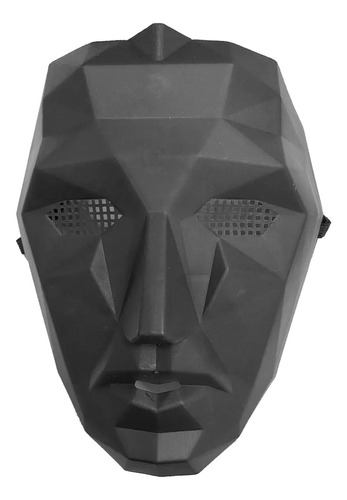 Máscara Squid Game, Mxsdl-001, Negro Mate, 30x15x5,plástico
