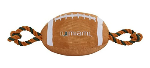 Pets First Collegiate Miami Hurricanes Juguete Para Perro De