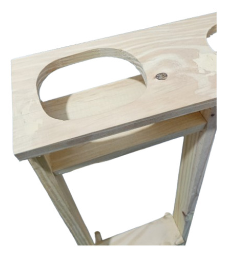Mesa Matera Premium Auxiliar Plegable Madera Pino 1