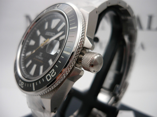Seiko Prospex King Samurai Automatico Srpe35 Fotos Reales Acero Cepillado Negro Negro
