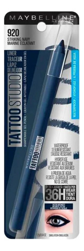 Delineador De Ojos Maybelline Tattoo Liner Striking Navy