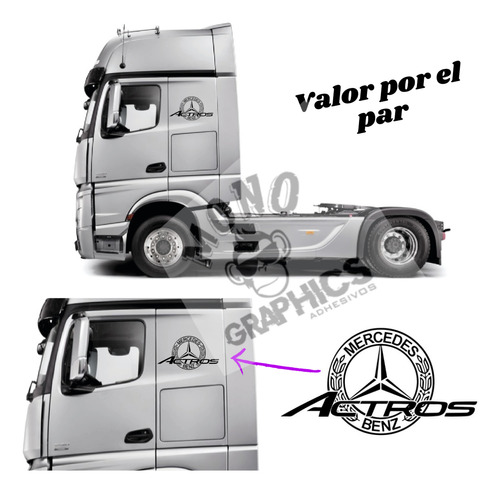 Stickers Mercedes Benz Actros X2