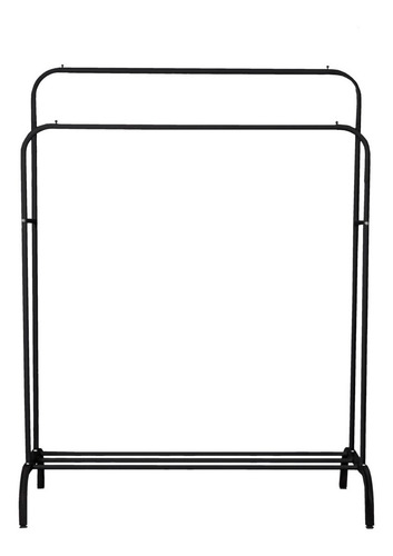 Imagen 9 de 10 de Perchero Para Ropa Percha Metal Organizador Estante Doble