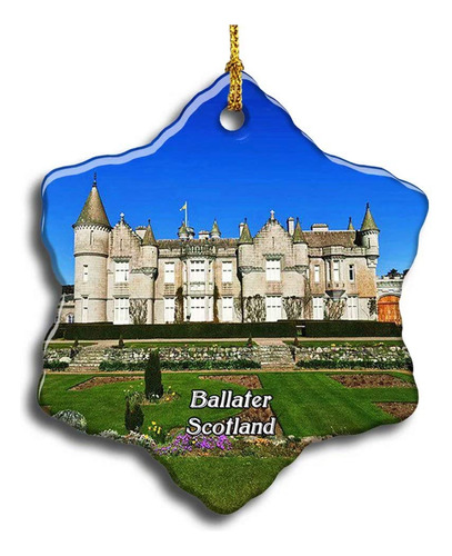 N A  Uk Scotland Ballater Balmoral Castillo Navidad Arbol