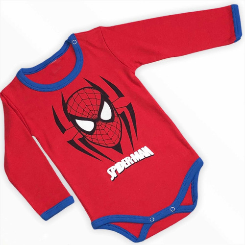 Body Spiderman Bebés Algodón Oferta Superheroes