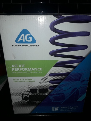 Imagen 3 de 4 de Kit X4 Espirales Progresivos Ag Vw/gol Trend (usados)
