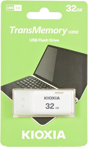 Kioxia Unidad Flash Usb 32 Gb Usb 2.0 Transmemory U202 Lu202