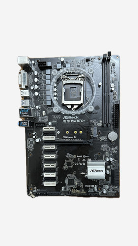 Mother Asrock H110 Pro Btc 13 Pcie Criptomoneda Mineria Bitc