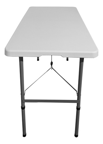 Mesa Dobrável Nagano Nmd122m Polietileno Branca 1,22m