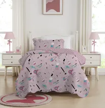Comprar Kit Colcha Cama Infantil Cobre Leito 2 Peças Dupla Face