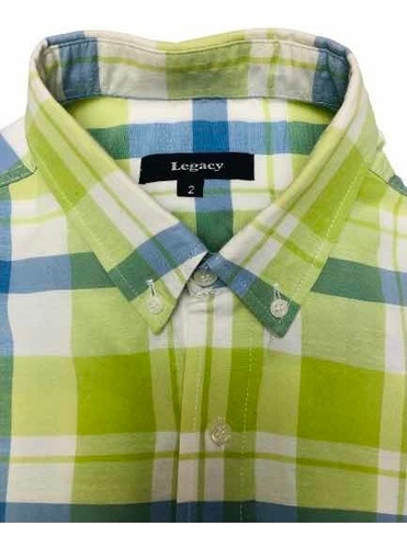 Camisa Hombre Talle 2 Legacy M / Corta Poco Uso Ínfimo Detal