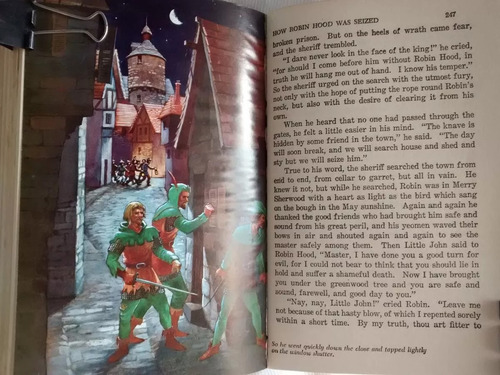 Imagen 4 de 6 de Robin Hood George Cockburn Harvey Holt Rinehart Ilustrado