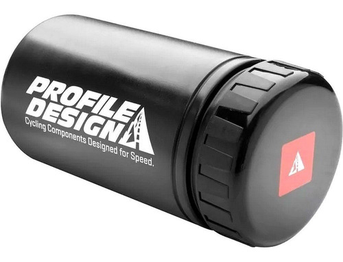 Garrafa Porta Objeto Treco Profile Design 500ml Preto Bike