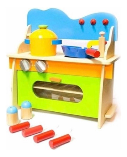 Juguete De Madera Cocina Montessori