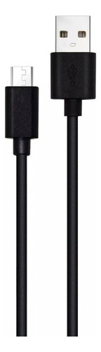 Cable Micro Usb 5 Pines Macho Wi425 Color Negro