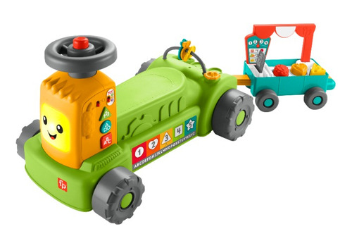 Fisher-price Juguete Para Bebés Tractor Aprendizaje 4 En 1