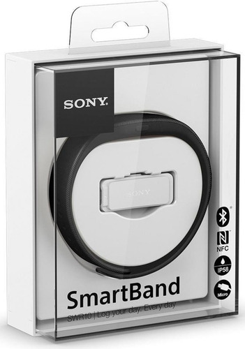 Sony Smartband 1 Swr10 Smartwatch Fitness Fit Medidor Negro
