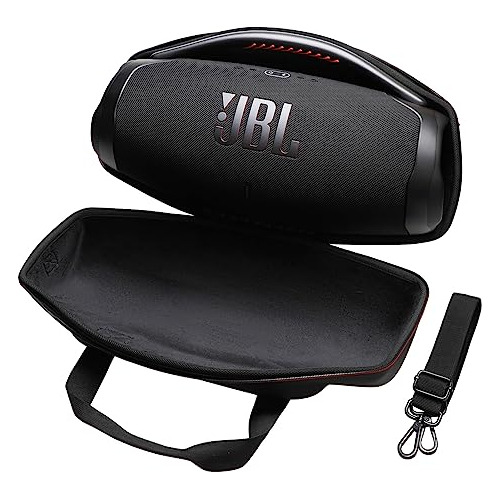 Estuche Para Parlante Jbl Boombox 3/2 Rigido Full Negro