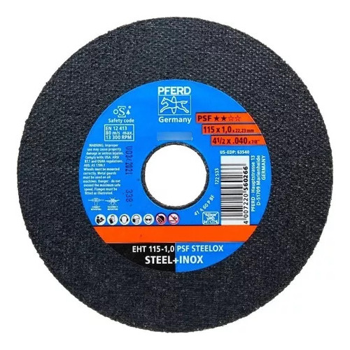 Disco De Corte Psf Liso 4.1/2 -1mm (5 Und)