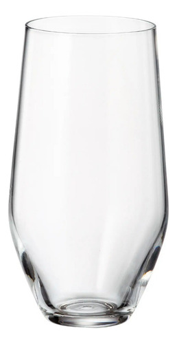 Vasos Cristal Bohemia Altos Trago Largo 400ml Set X 6 Grus