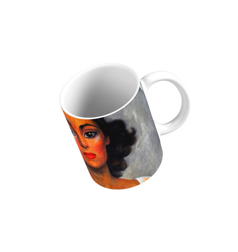 Taza Retrato De Dolores Del Río - Diego Rivera