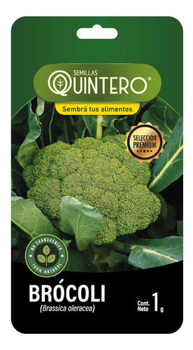 Semillas Brócoli Para Huerta 100% Orgánica