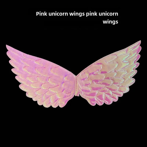 Pink Unicorn Wings - Free Size - Pink Unicorn Angel Headband