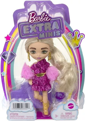Barbie Extra Minis Mattel 15 Cm Vestido Brillante 2022