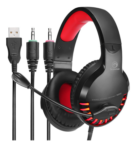 Auriculares Gaming Marvo Hg 8932 K-ubo