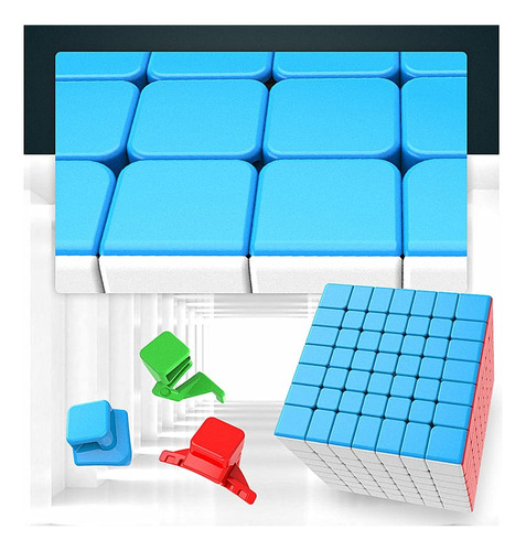 Moyu Meilong Speed Cube 7x7 Stickerless Meilong Puzzle ...
