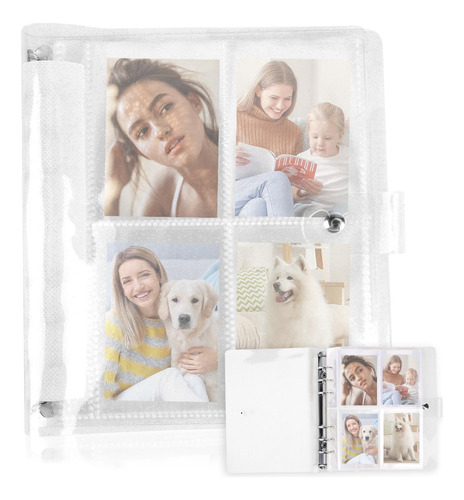 Carpeta 3 Pulgada Transparente Binder Photocard Álbumes