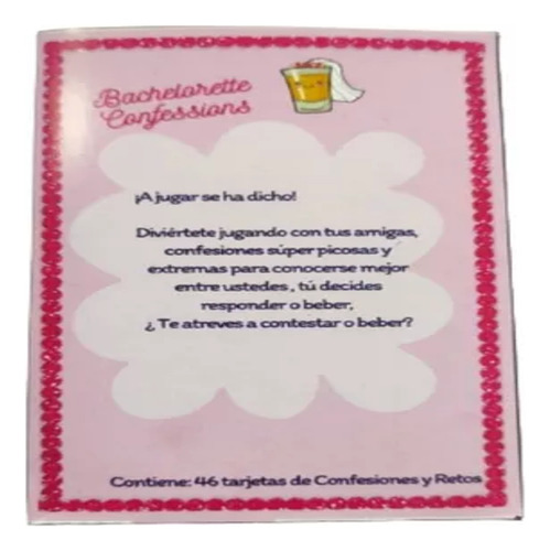 Juego De Mesa Despedida De Soltera Bachelortte Confe