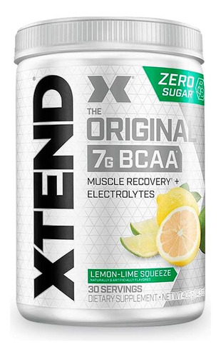 Xtend Bcaa 30serv Sabor Lemon Lime Squeeze