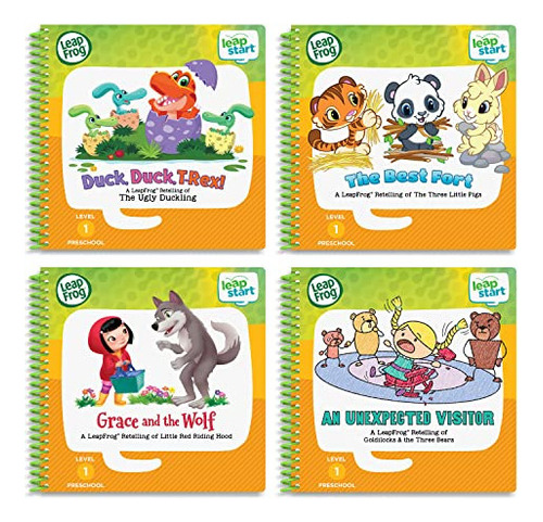 Paquete De 4 Libros Leapstart Classic Tales De Leapfrog [u]