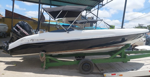 Lancha 18 Pés Rs 180 Sport Com Motor Mercury 50 Hp 0km