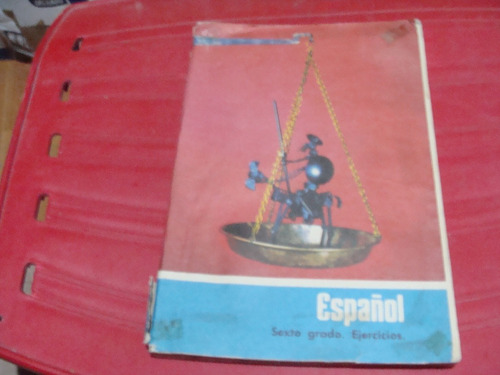 Libro Clave T264 Español Sexto Grado Ejercicios ,   Año 1984