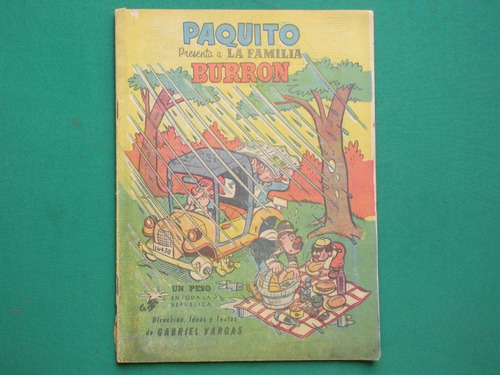 1957 Paquito La Familia Burron #16430 Gabriel Vargas Comic 