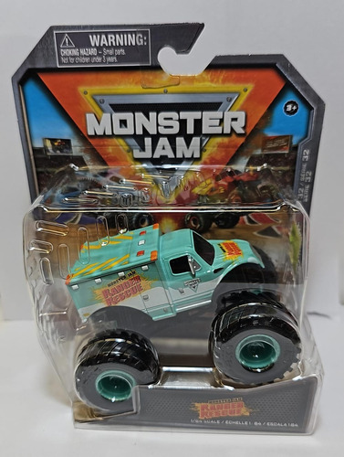 Monster Jam Mini Vehículo 1:64 58701 2023 Srj Color Ranger Rescue