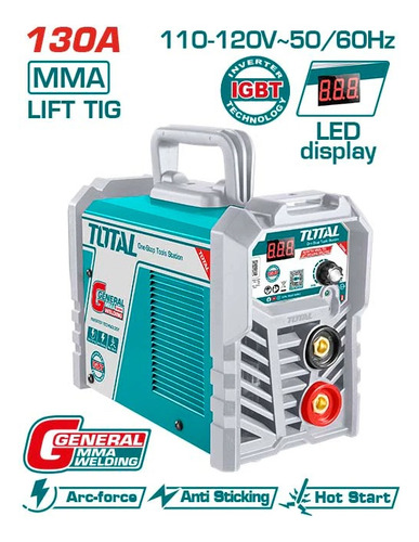 Soldadora Inverter Mma 15-130a Lcd E:1.6-3.2 Led Display
