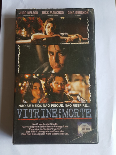 Vhs Vitrine Da Morte, Gina Gershon, Judd Nelson Nick Mancuso