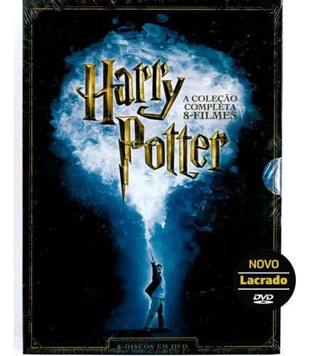 Dvd Box Harry Potter - A Coleção Completa - 8 Filmes Lacrado