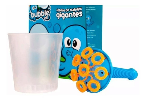 Fabrica Burbujas Gigantes Bubble Lab Chica Original Lelab