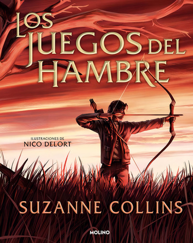 Los Juegos del Hambre Edicion Ilustrada de Collins Suzanne Vol 1 Editorial Molino Tapa Dura Edición 1 en Español 2024