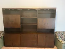 Comprar Modular Enchapado En Cedro. Usado Marrón Oscuro