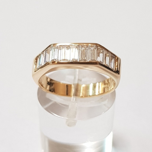 Anillo Medio Sin Fin Oro Rojo 18k Cubics 4,5grs N°16 Brumat