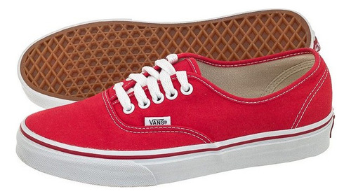 Tenis Vans Unisex Authentic Rojo Unisex